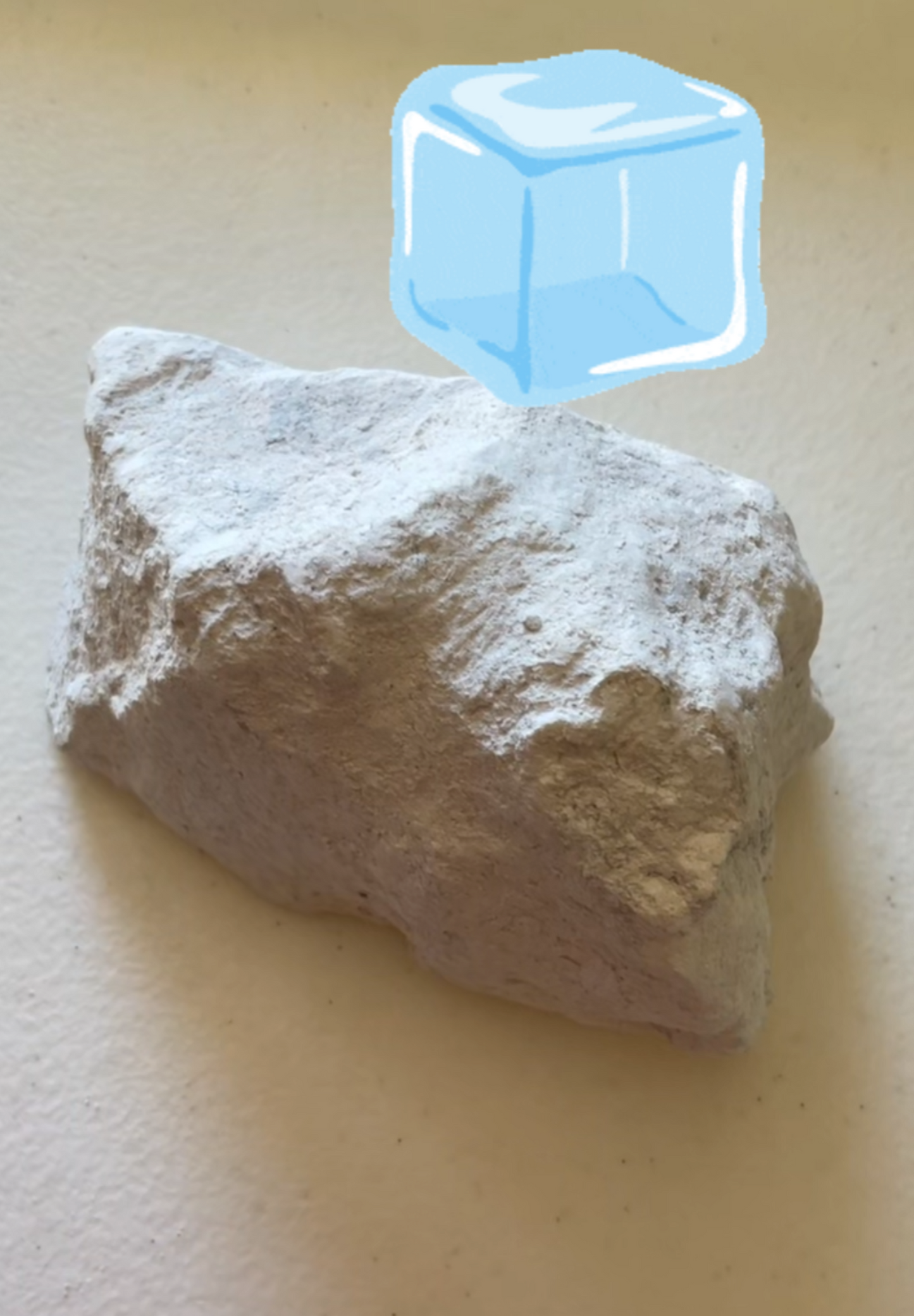 Hielo muy crujiente